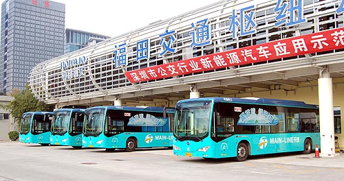 Электроавтобусы BYD K9