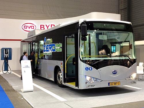 BYD представила электрический автобус eBus