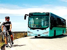 Электроавтобус BYD eBus попал в ТОП-10 инновационных решений 2013 года